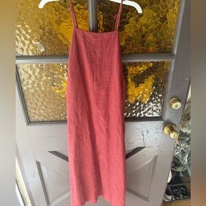 MOD REF Red Strappy  Dress small knee length